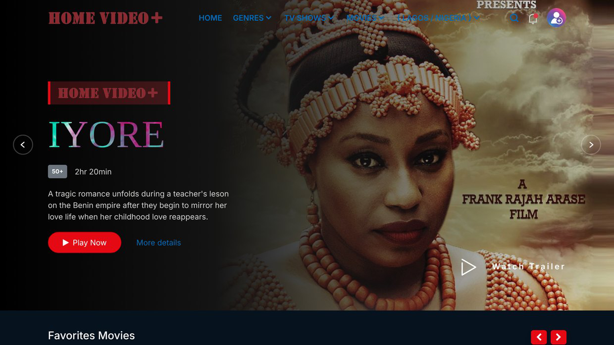 HomeVideoPlus home page